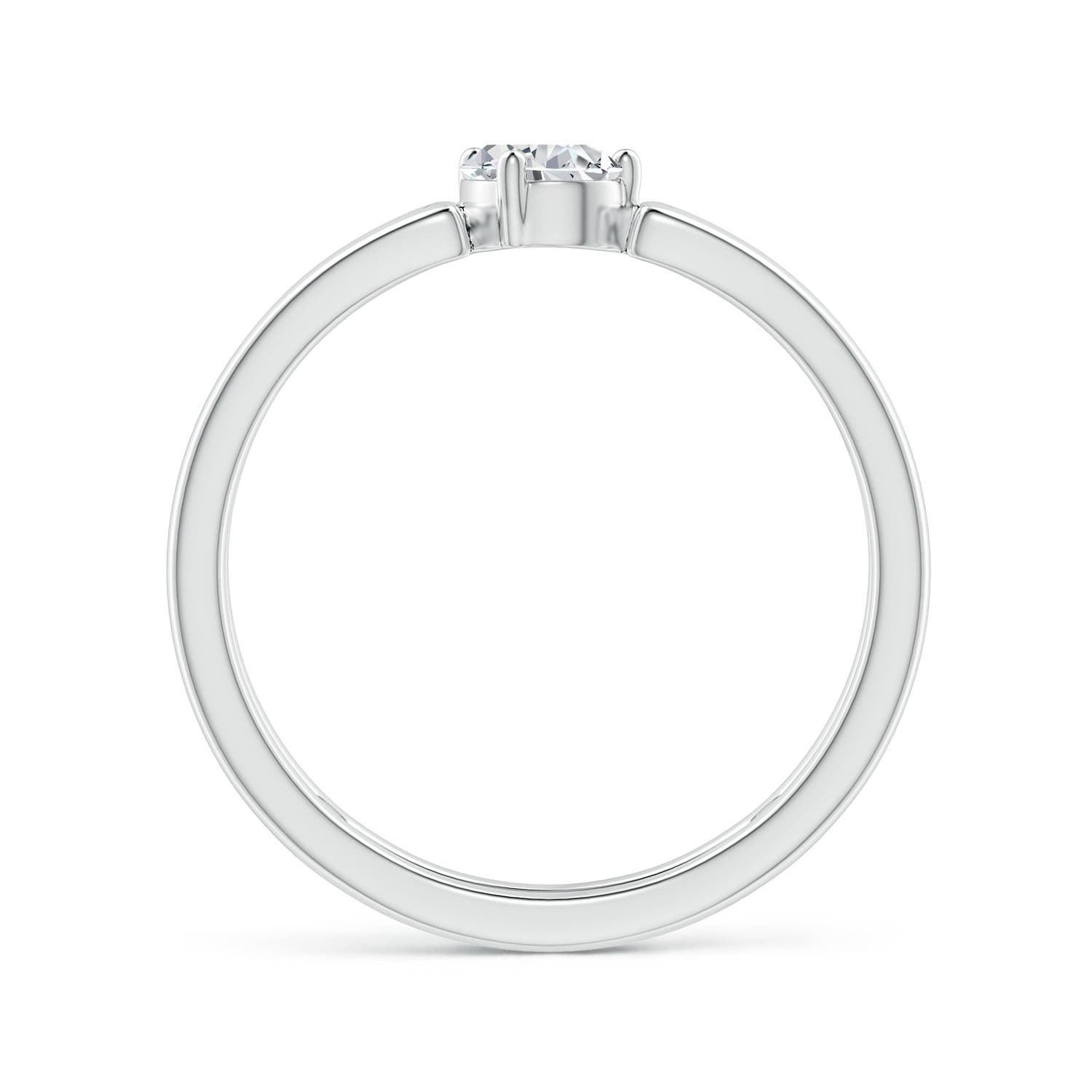 H, SI2 / 0.4 CT / 14 KT White Gold