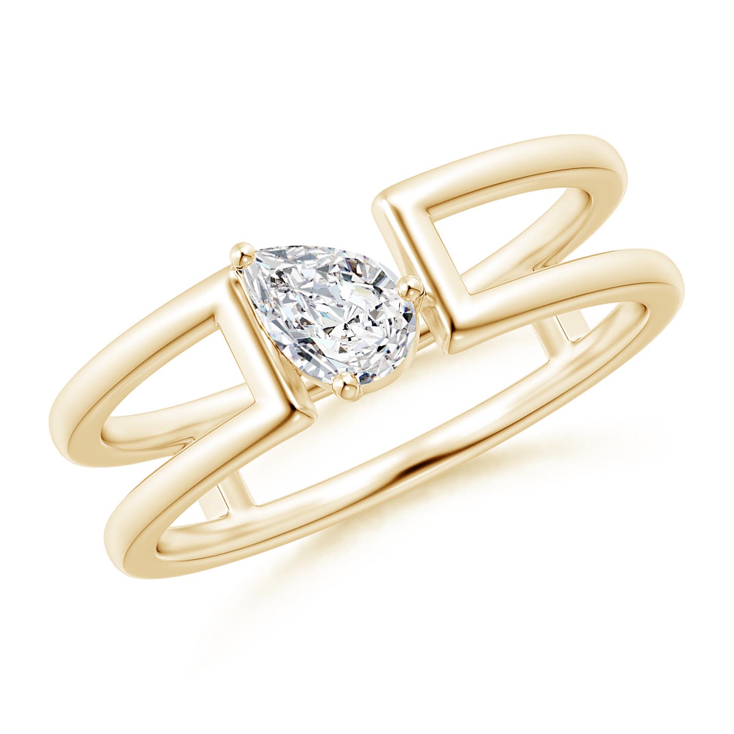 H, SI2 / 0.4 CT / 14 KT Yellow Gold