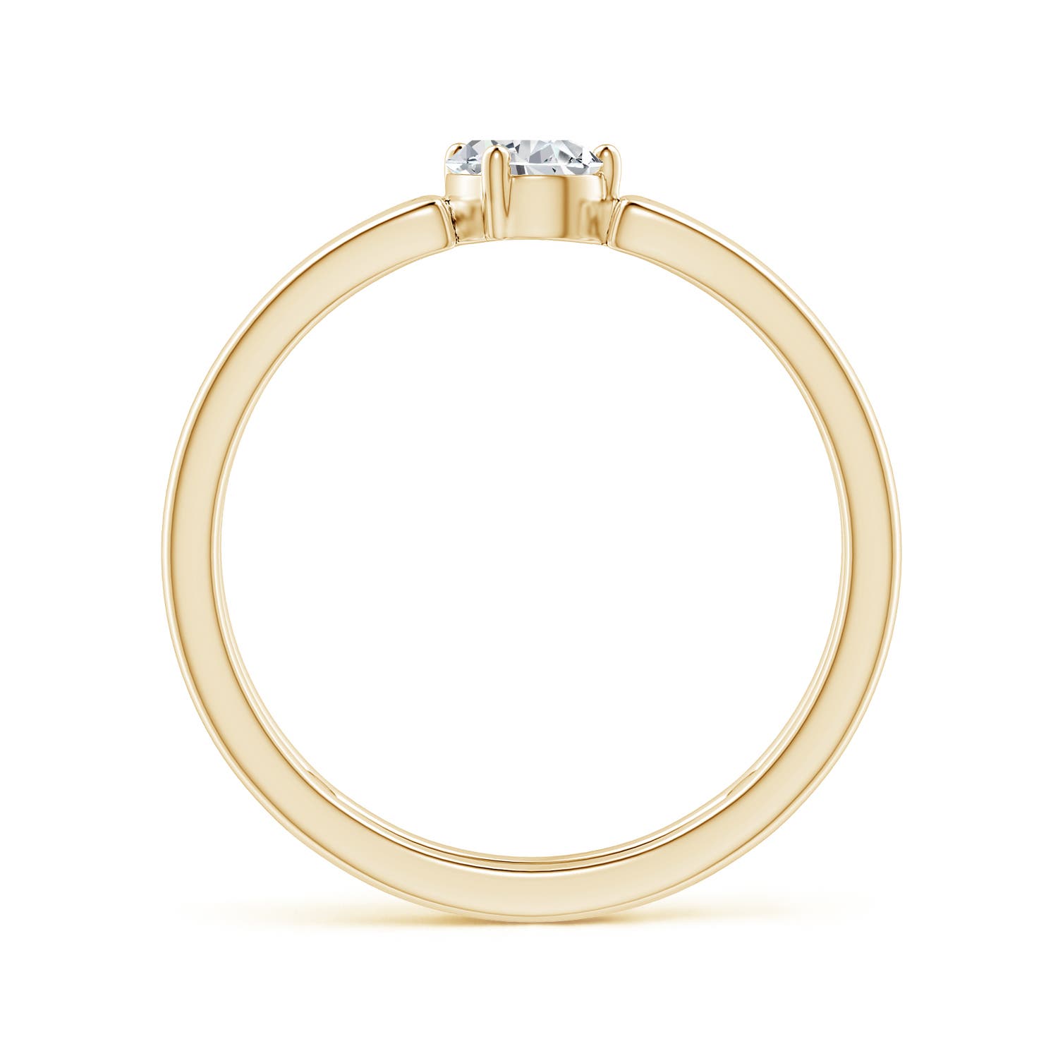 H, SI2 / 0.4 CT / 14 KT Yellow Gold