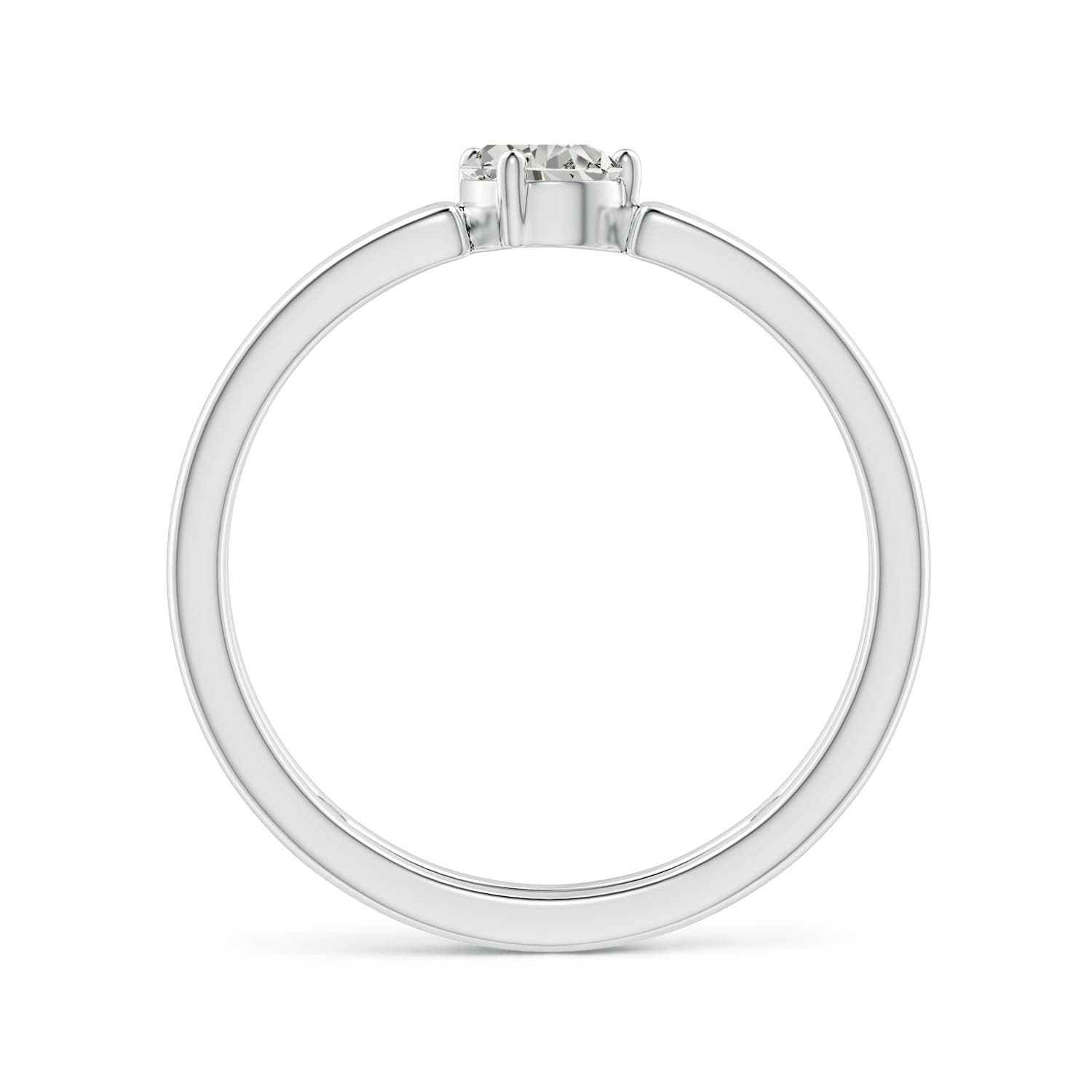 K, I3 / 0.4 CT / 14 KT White Gold