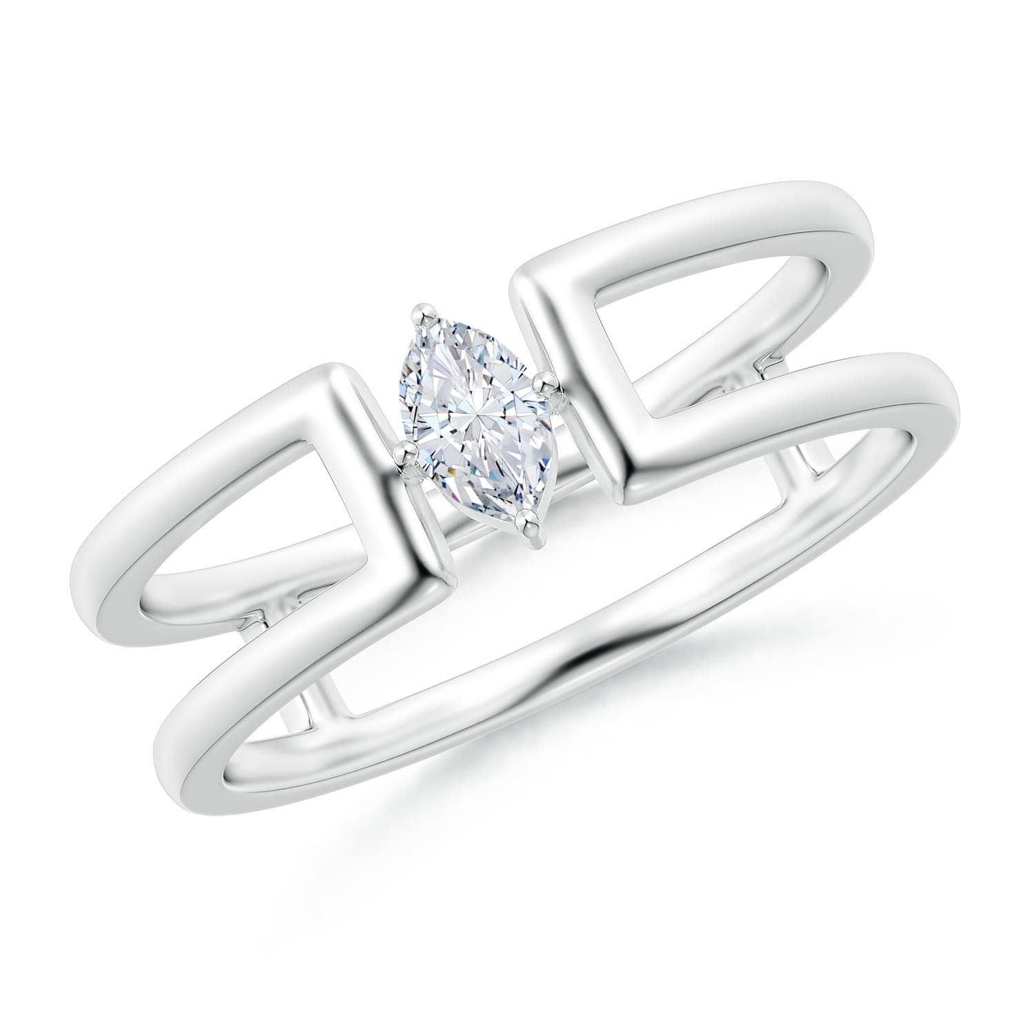 G, VS2 / 0.2 CT / 14 KT White Gold