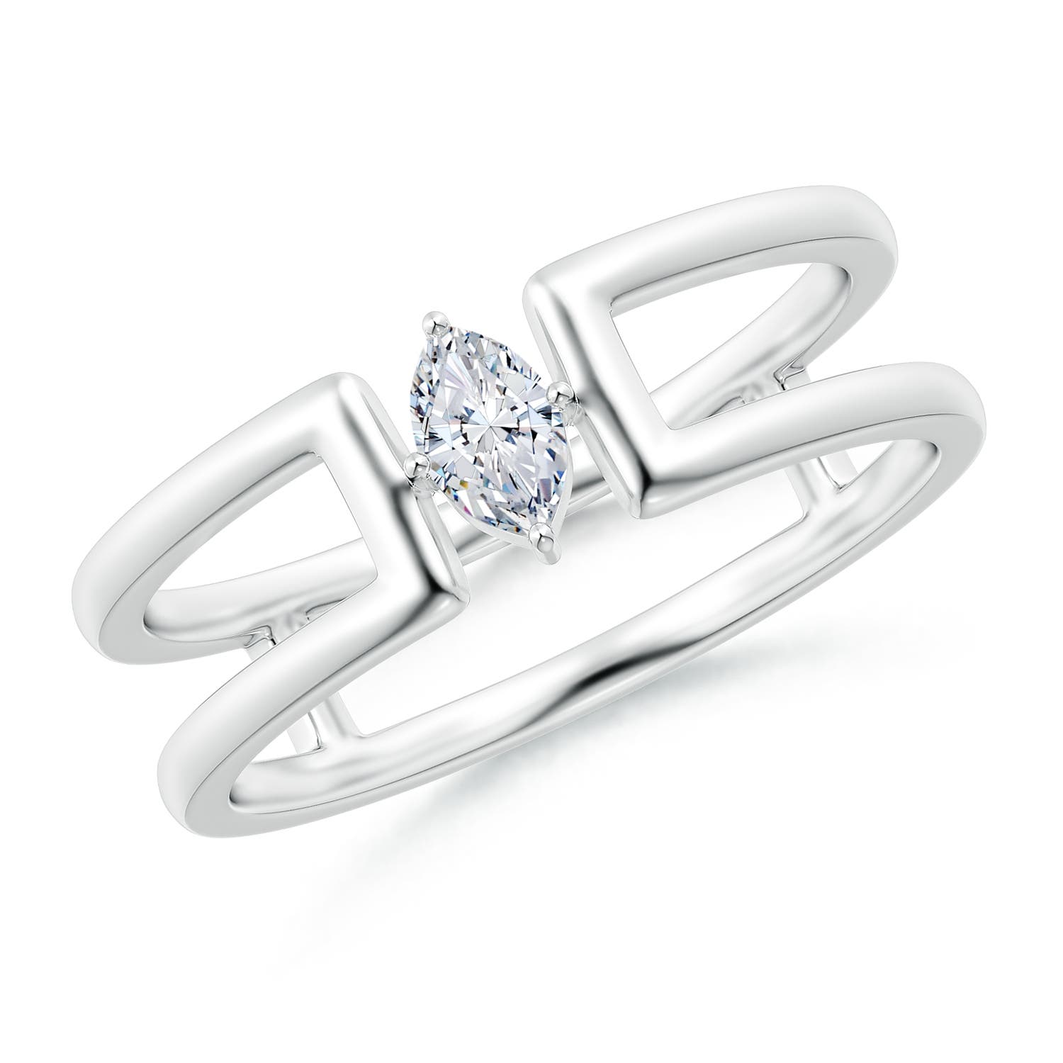 H, SI2 / 0.2 CT / 14 KT White Gold