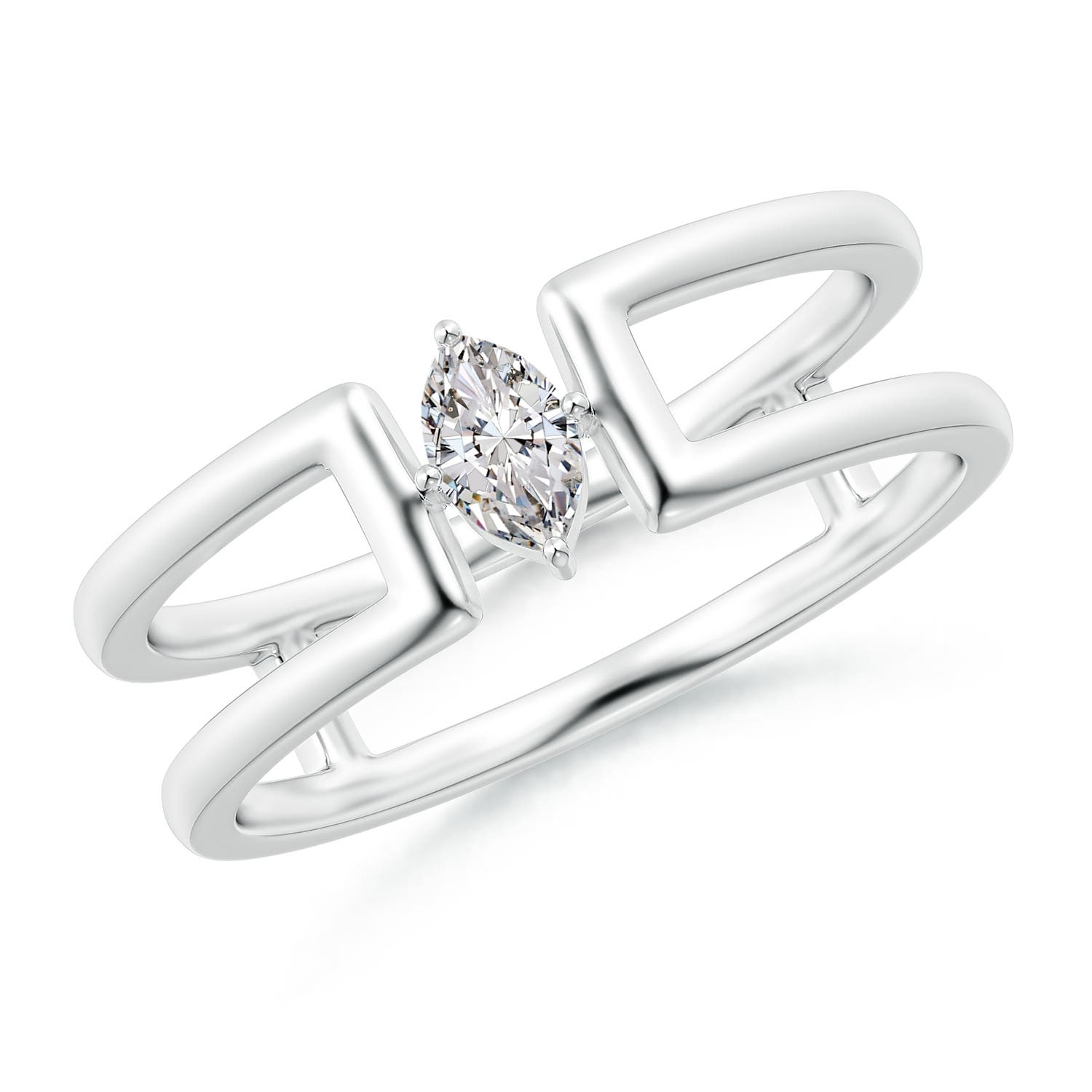 I-J, I1-I2 / 0.2 CT / 14 KT White Gold