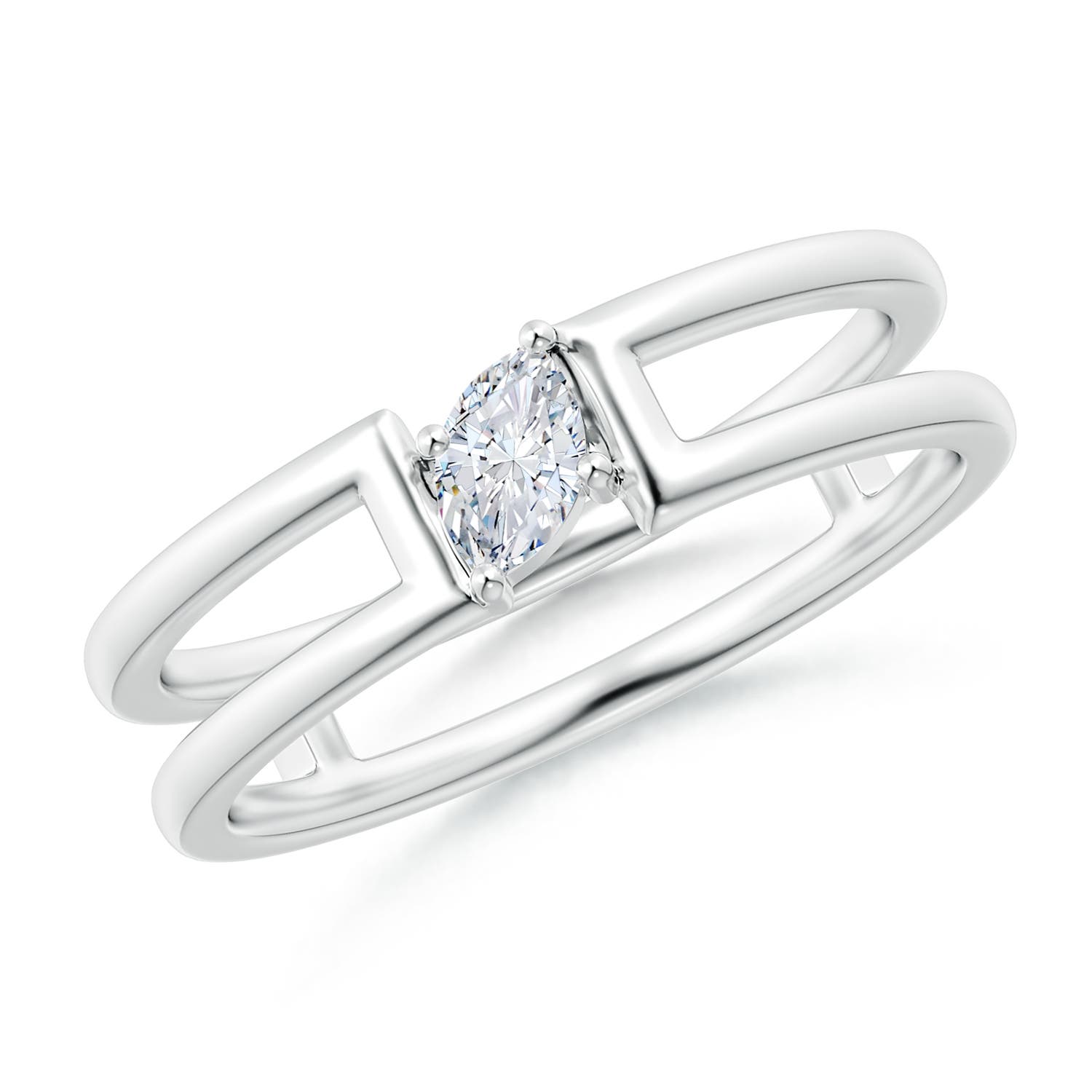 G, VS2 / 0.2 CT / 14 KT White Gold