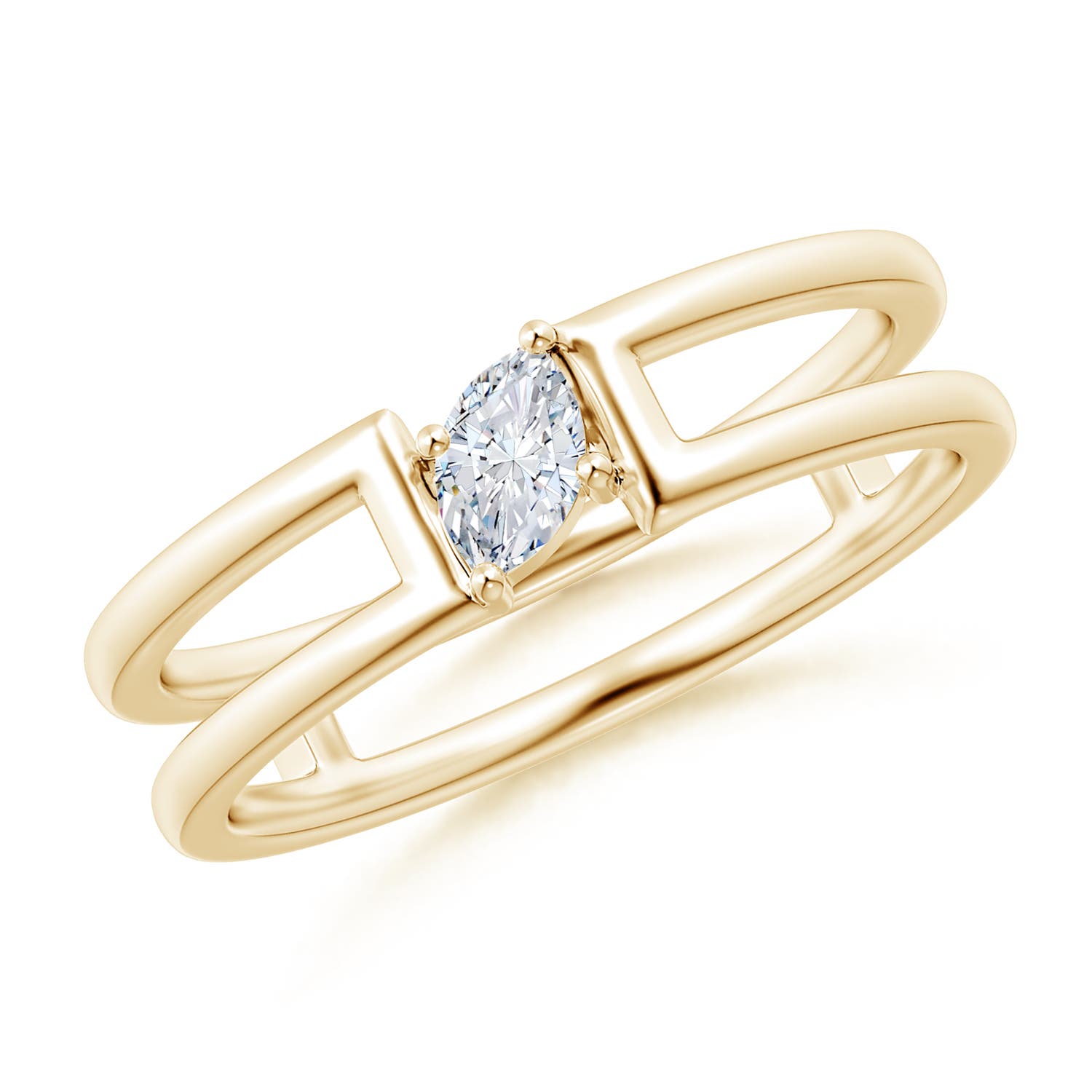 G, VS2 / 0.2 CT / 14 KT Yellow Gold