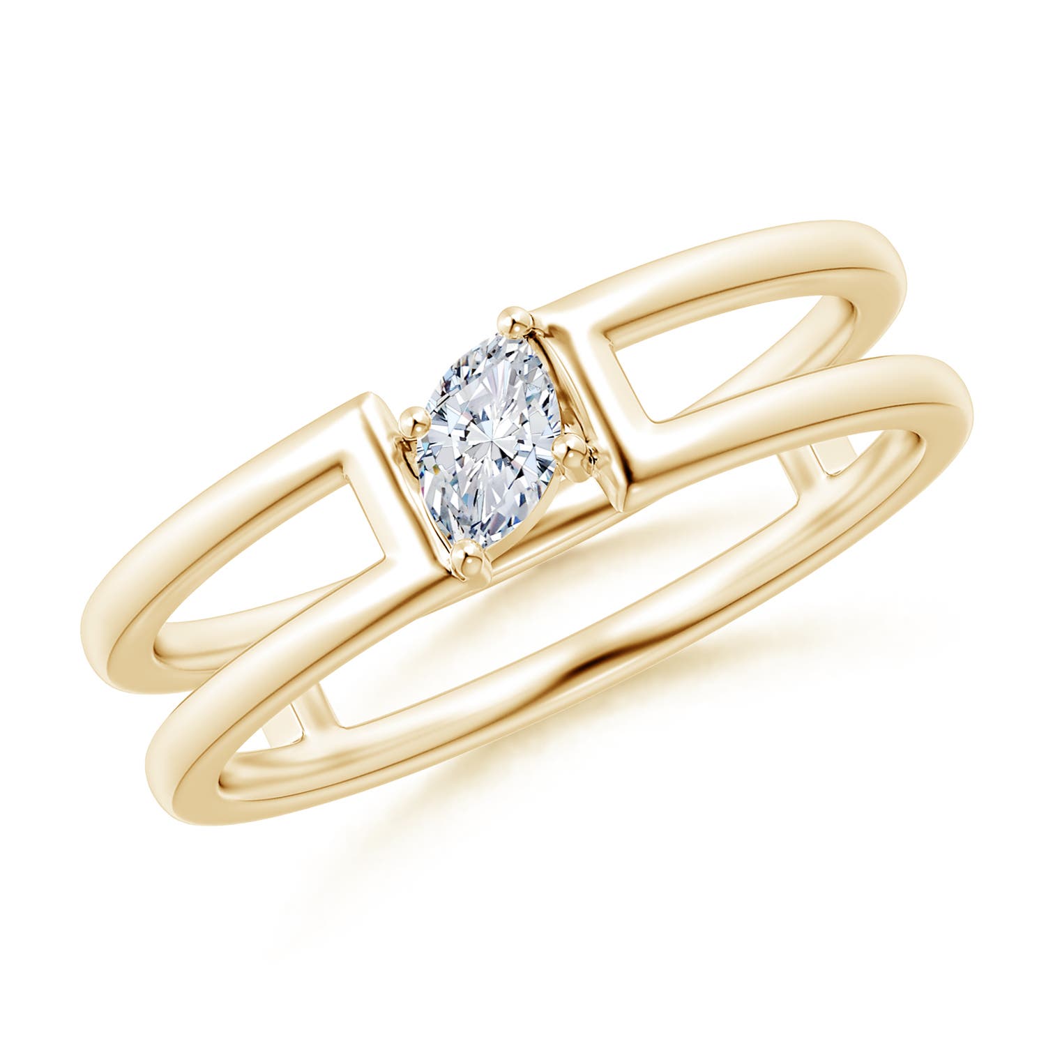 H, SI2 / 0.2 CT / 14 KT Yellow Gold