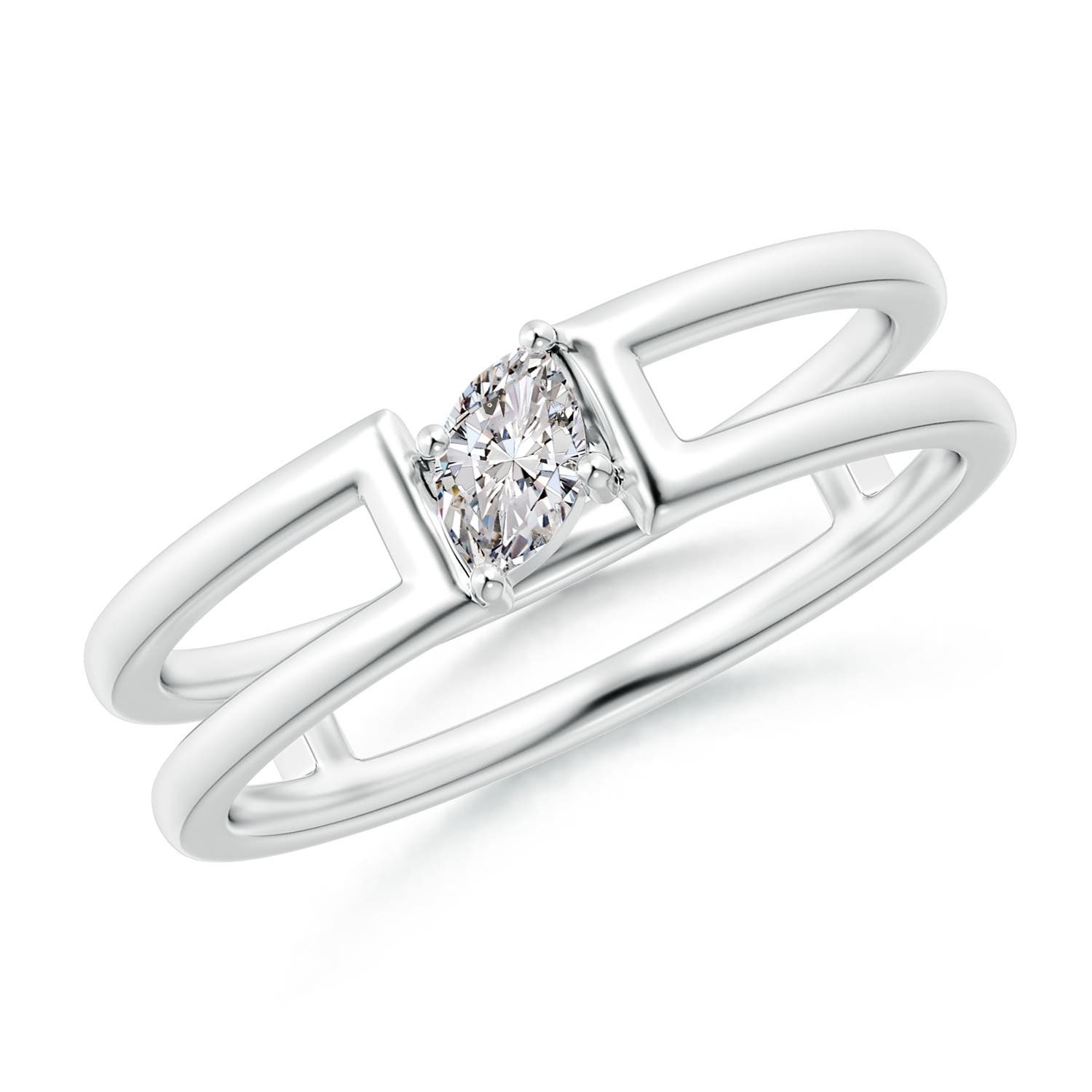 I-J, I1-I2 / 0.2 CT / 14 KT White Gold