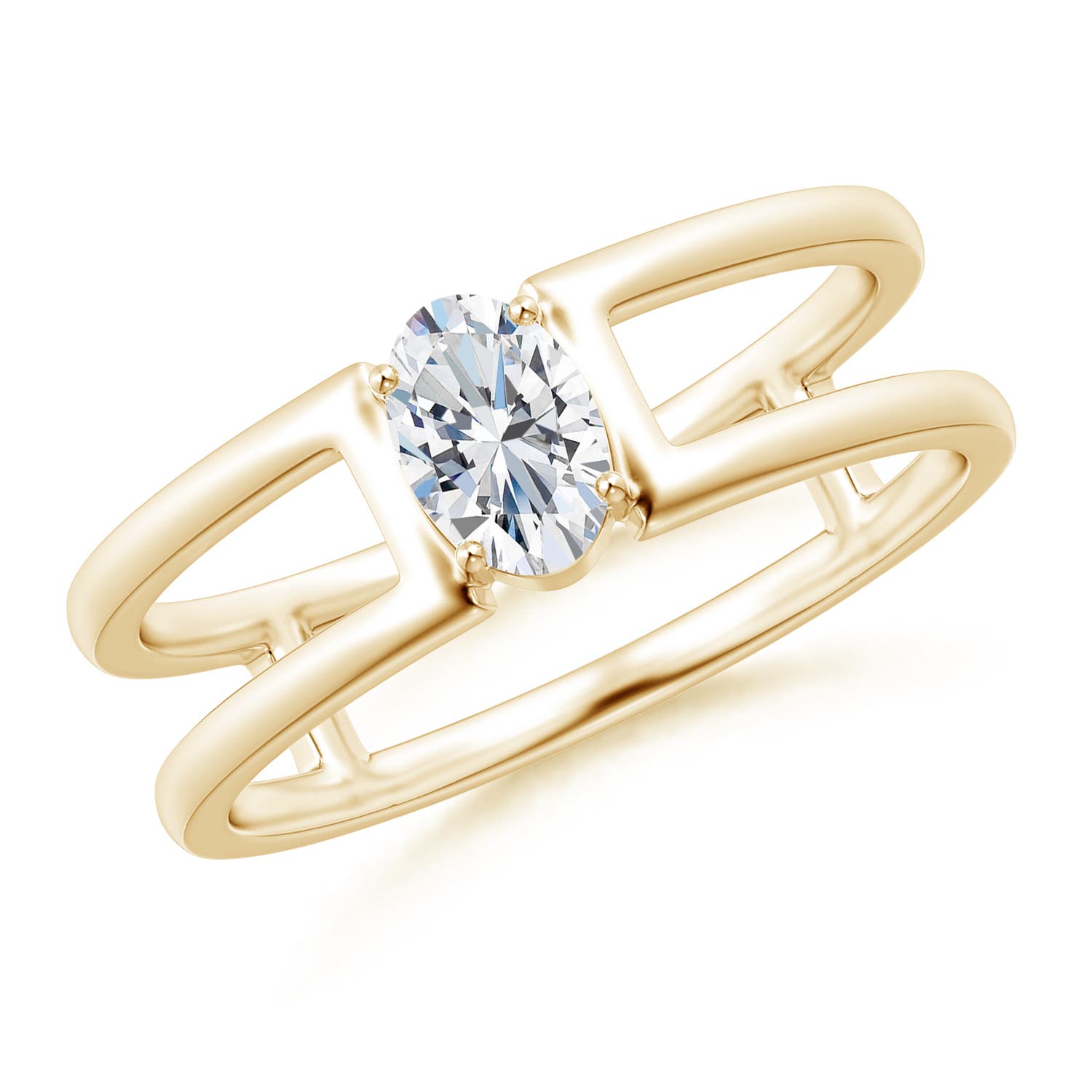 G, VS2 / 0.43 CT / 14 KT Yellow Gold