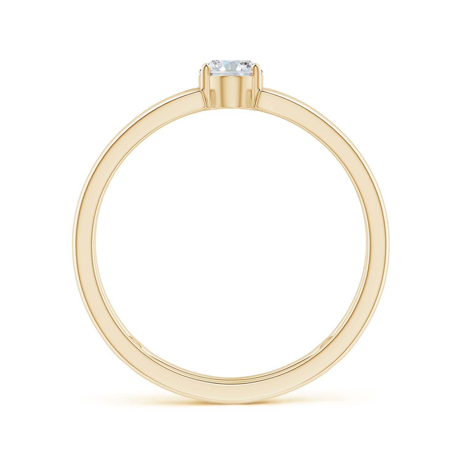 G, VS2 / 0.43 CT / 14 KT Yellow Gold