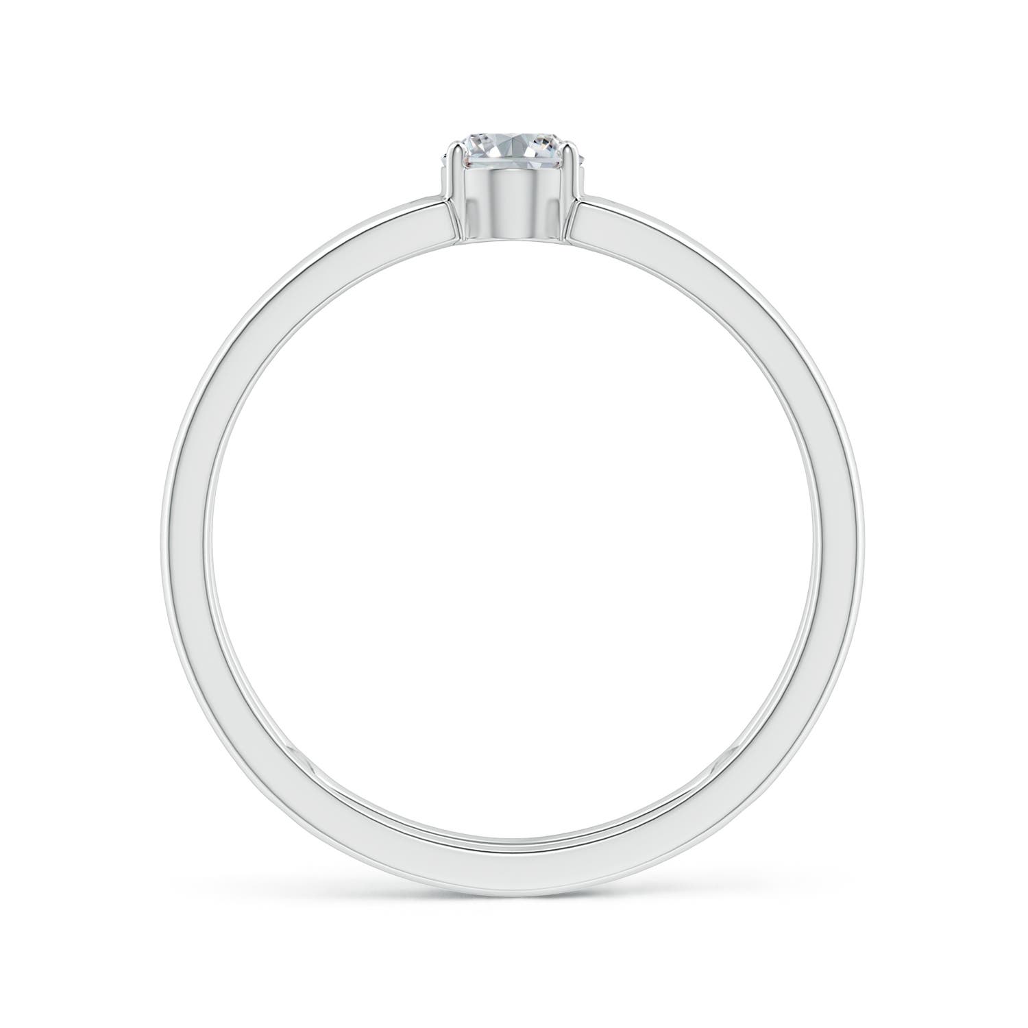 H, SI2 / 0.43 CT / 14 KT White Gold