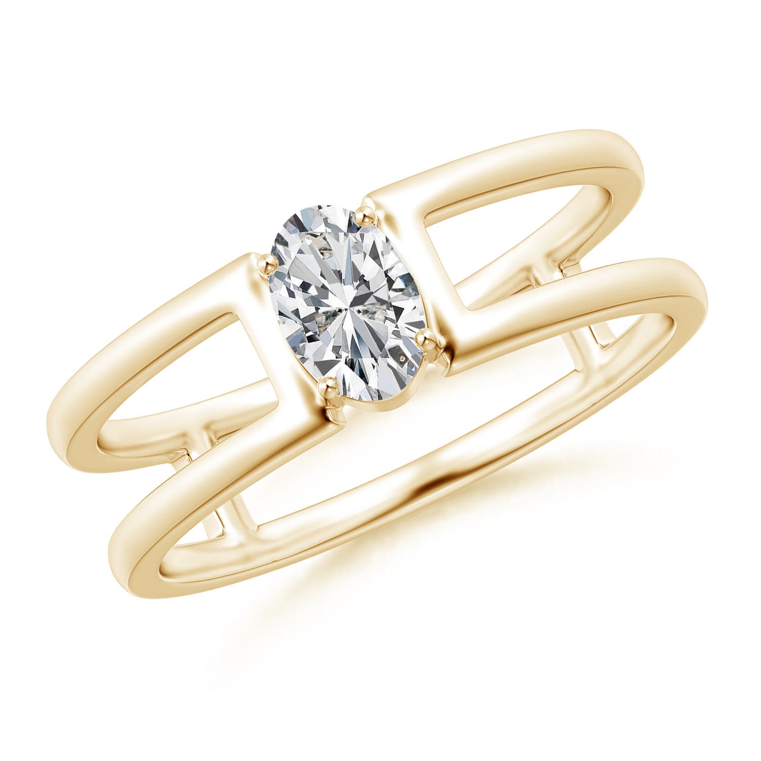 H, SI2 / 0.43 CT / 14 KT Yellow Gold