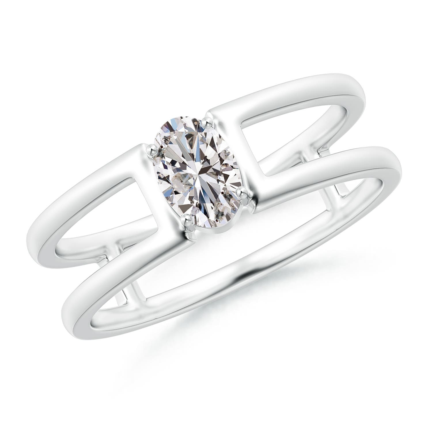 I-J, I1-I2 / 0.43 CT / 14 KT White Gold