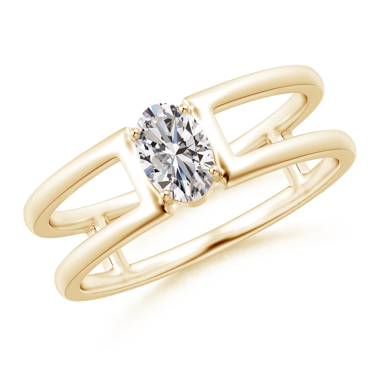 I-J, I1-I2 / 0.43 CT / 14 KT Yellow Gold