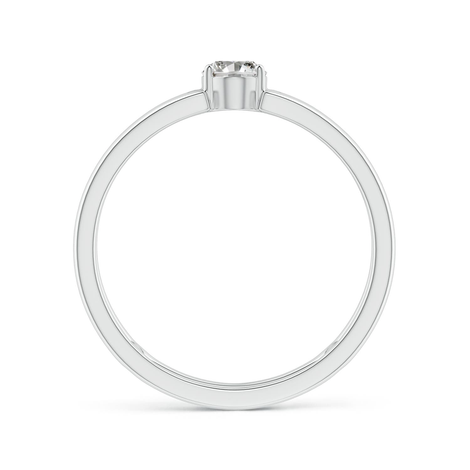 K, I3 / 0.43 CT / 14 KT White Gold