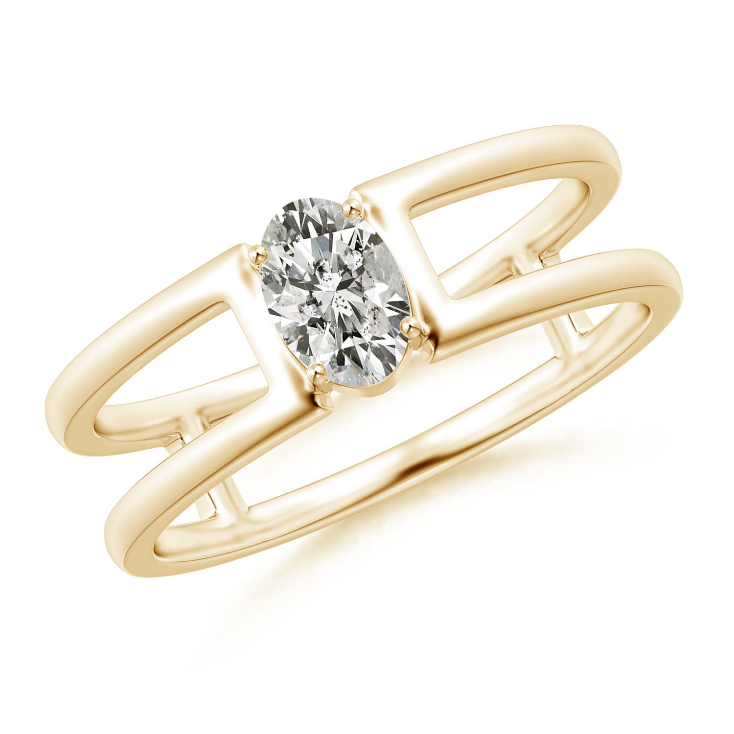 K, I3 / 0.43 CT / 14 KT Yellow Gold