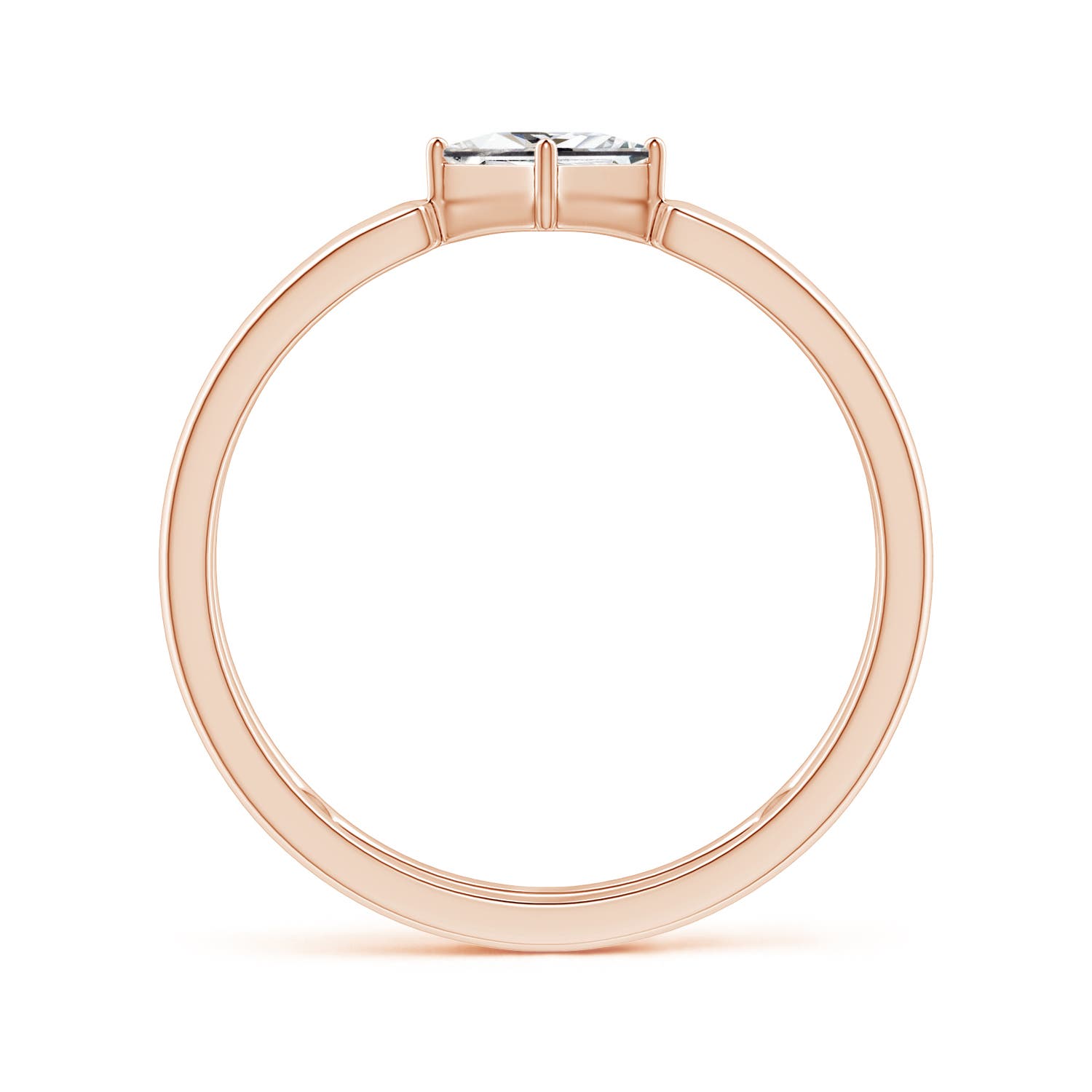 H, SI2 / 0.36 CT / 14 KT Rose Gold