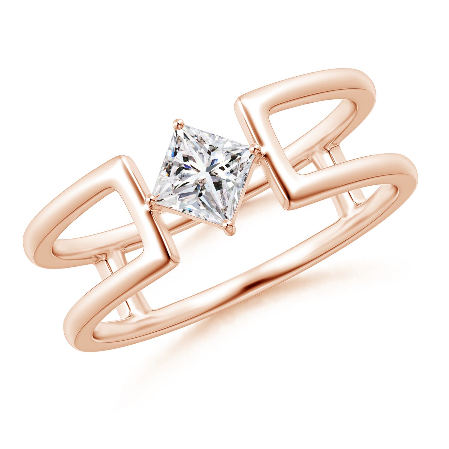 I-J, I1-I2 / 0.36 CT / 14 KT Rose Gold