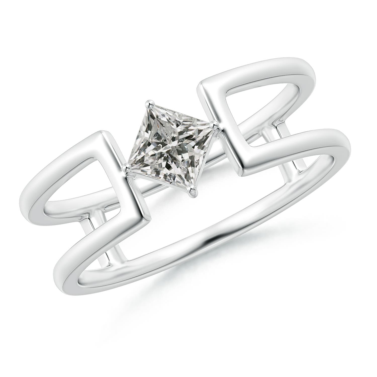 K, I3 / 0.36 CT / 14 KT White Gold