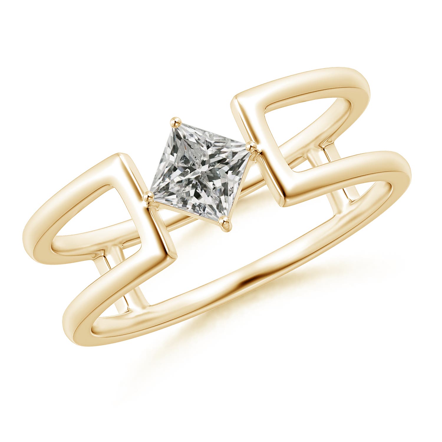 K, I3 / 0.36 CT / 14 KT Yellow Gold