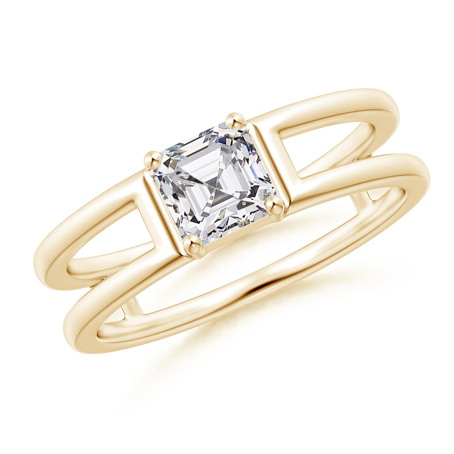 H, SI2 / 0.8 CT / 14 KT Yellow Gold