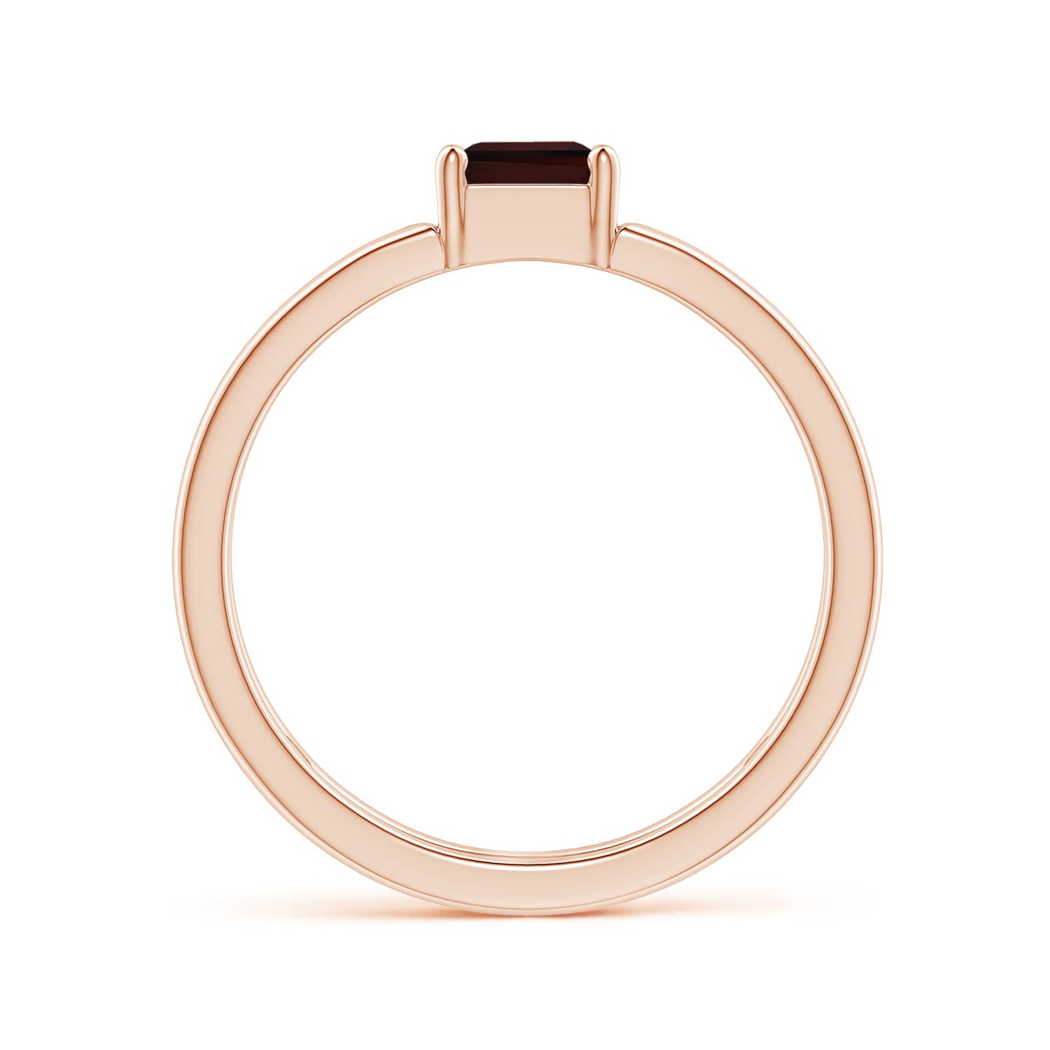 A - Garnet / 0.8 CT / 14 KT Rose Gold