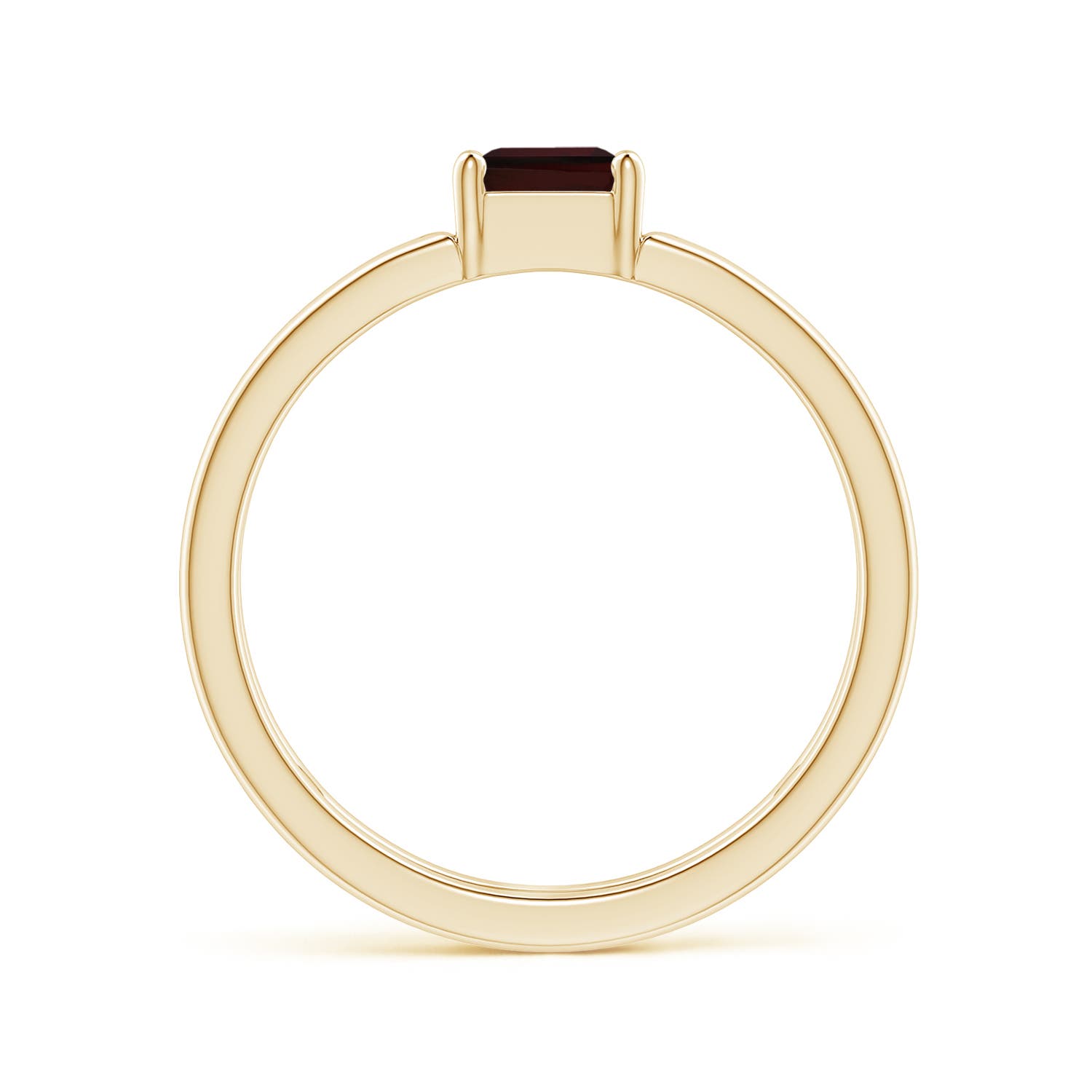 A - Garnet / 0.8 CT / 14 KT Yellow Gold