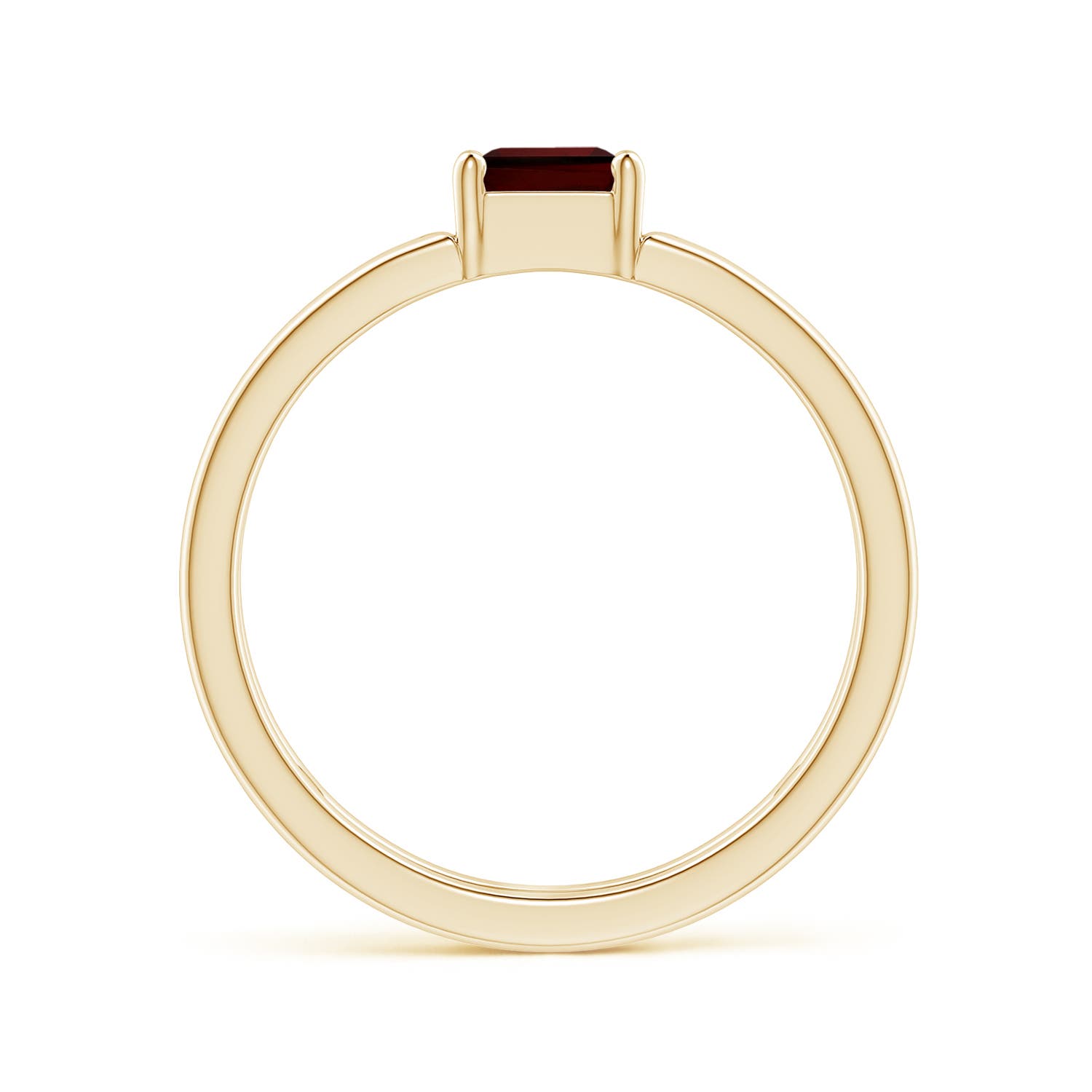 AA - Garnet / 0.8 CT / 14 KT Yellow Gold