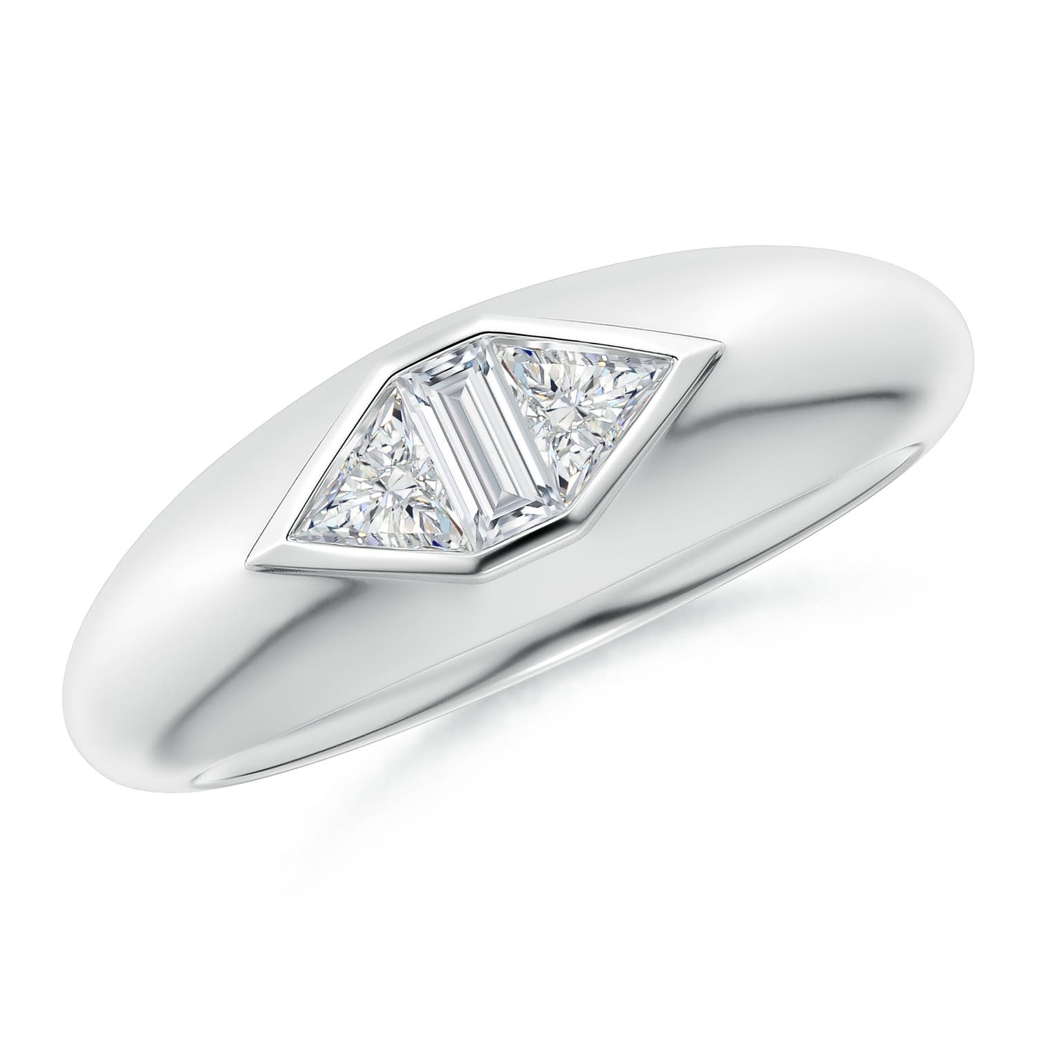 G, VS2 / 0.53 CT / 14 KT White Gold