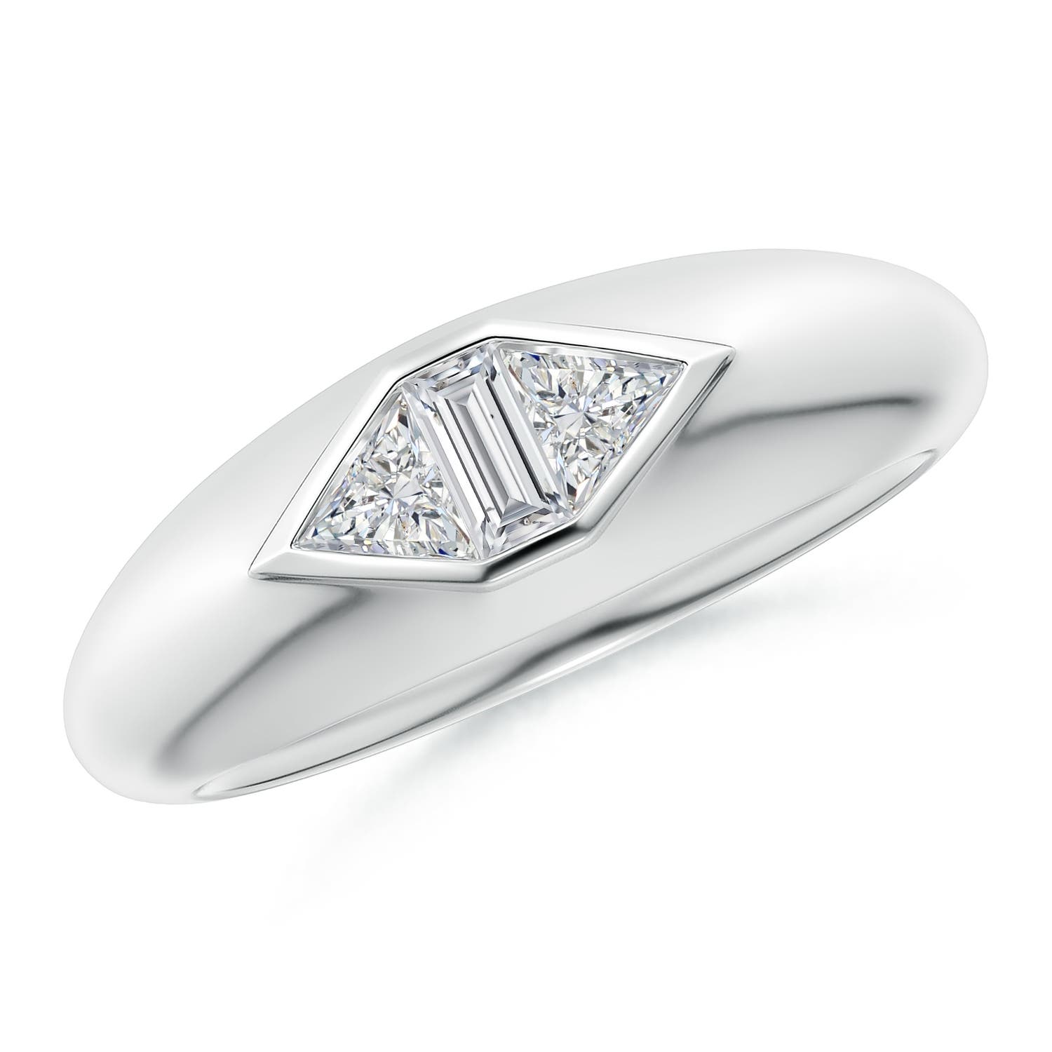 H, SI2 / 0.53 CT / 14 KT White Gold