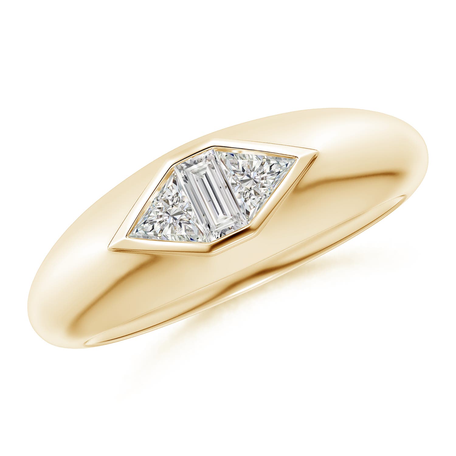 I-J, I1-I2 / 0.53 CT / 14 KT Yellow Gold