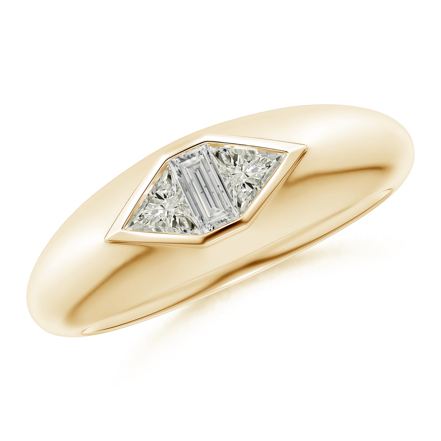 K, I3 / 0.53 CT / 14 KT Yellow Gold