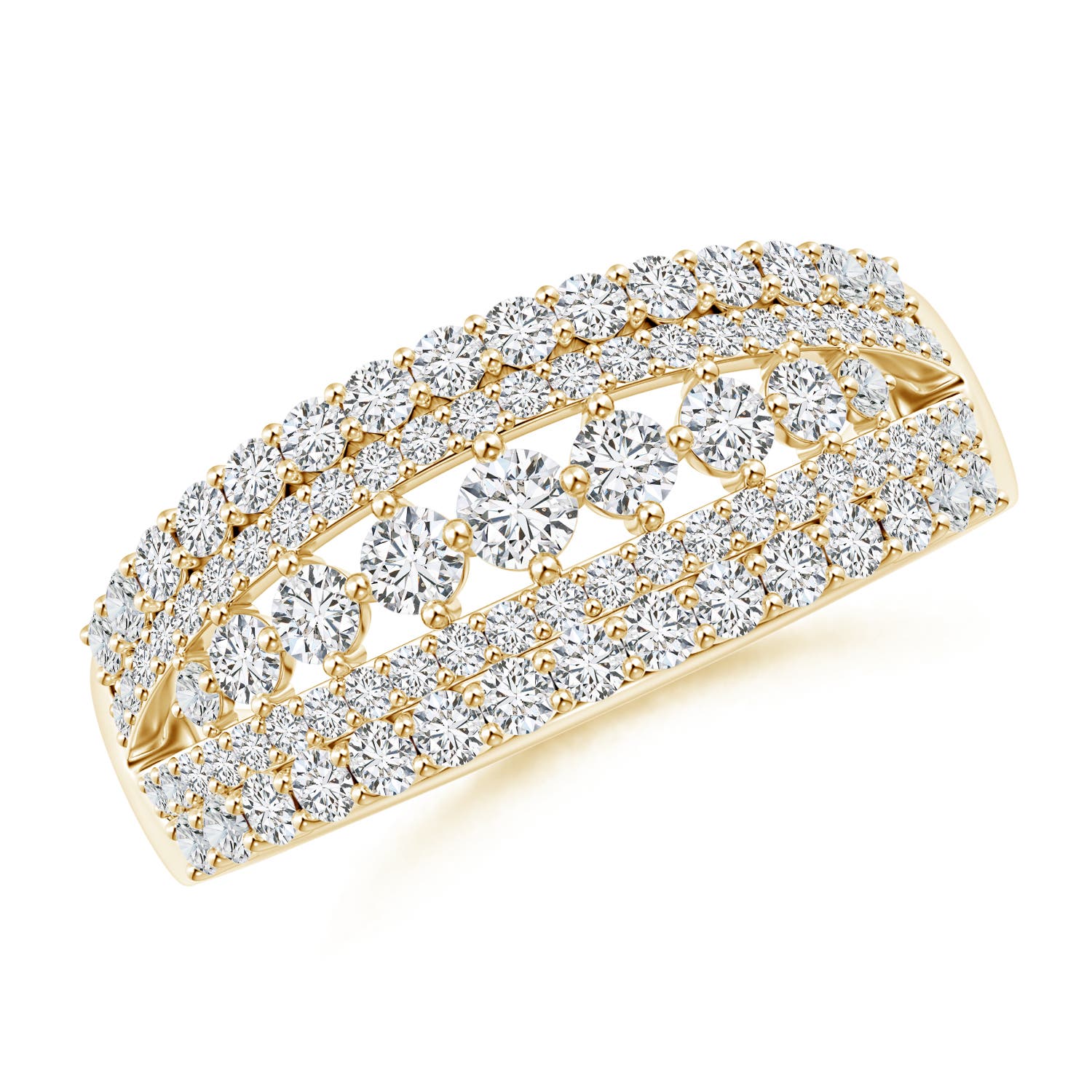 H, SI2 / 1.15 CT / 14 KT Yellow Gold