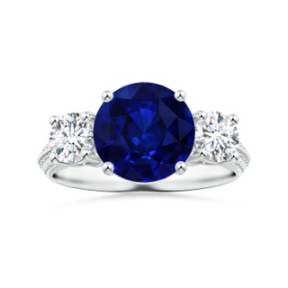 Round AAAA Blue Sapphire