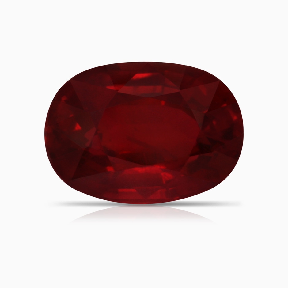 9.55x6.77x4.98mm AAA Prong-Set GIA Certified Solitaire Oval Ruby Ring with Reverse Tapered Shank in Rose Gold side 699
