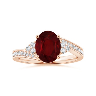 Oval AAA Ruby