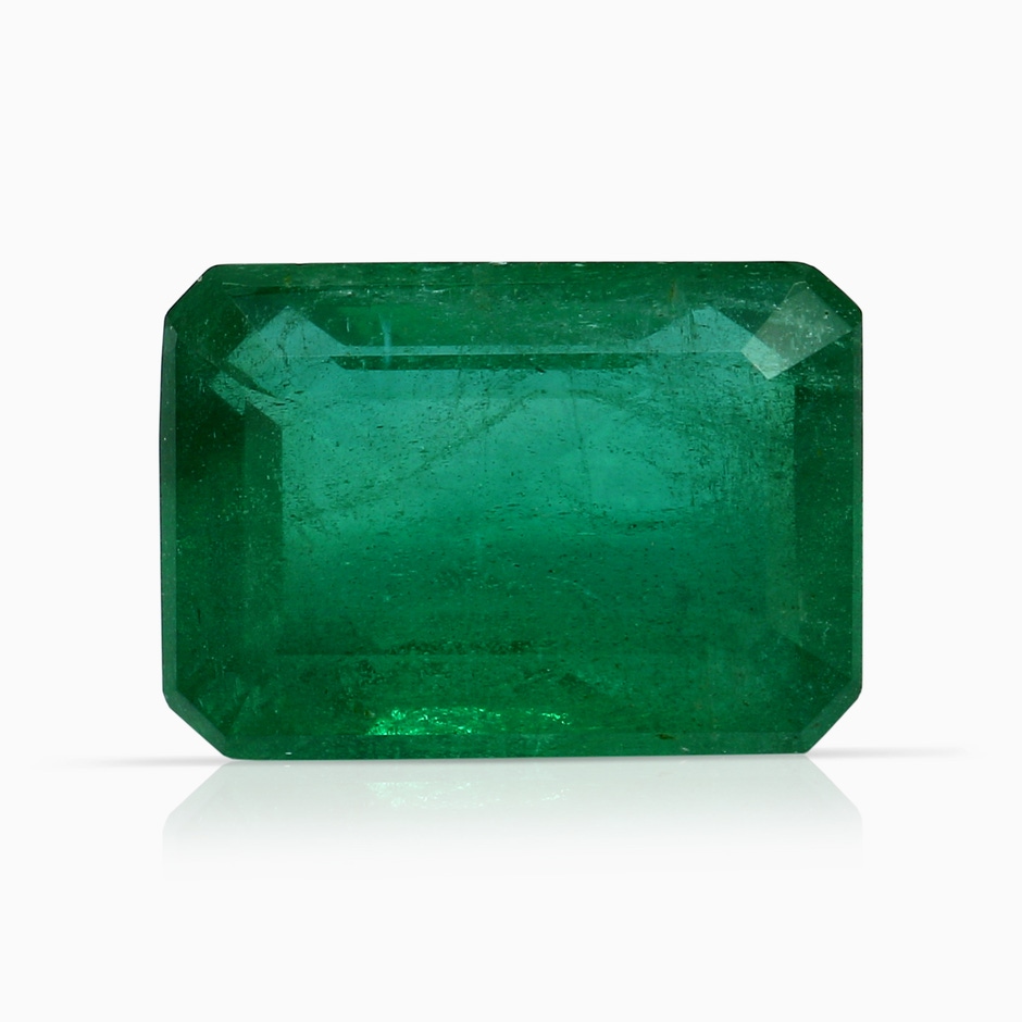 13.32x9.44x6.88mm AA GIA Certified Emerald-Cut Emerald Halo Ring with Diamonds in Rose Gold side 699