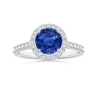 Round AAA Blue Sapphire