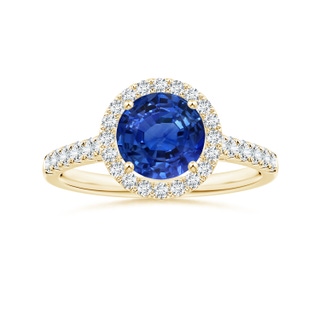 Round AAA Blue Sapphire