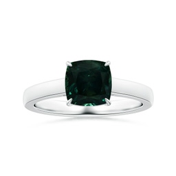 Platinum Teal Montana Sapphire Rings