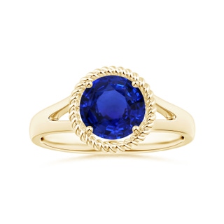 Round AAAA Blue Sapphire