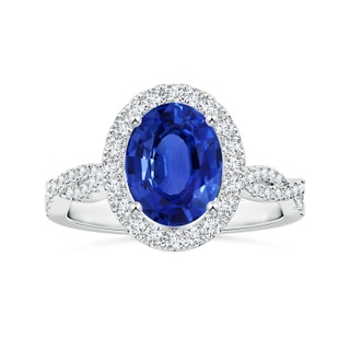 Oval AAA Blue Sapphire