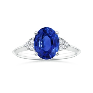 Oval AAA Blue Sapphire