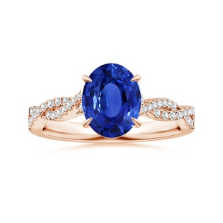 Oval AAA Blue Sapphire