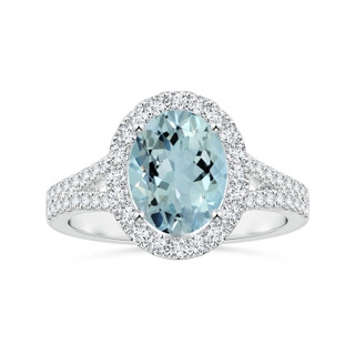 Oval AA Aquamarine