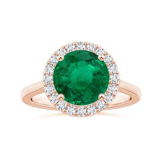 Round AAA Emerald