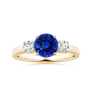 Round AAA Blue Sapphire