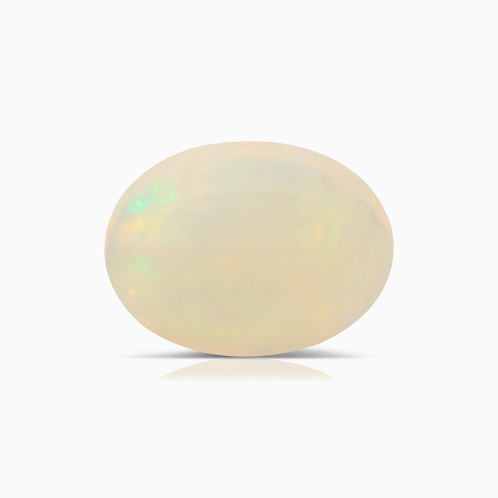 7.80x5.92x2.48mm AAA GIA Certified Princess Diana Inspired Oval Opal Ring with Halo in White Gold Side 699