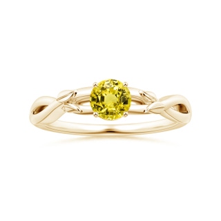 Round AAAA Yellow Sapphire