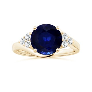 Round AAA Blue Sapphire