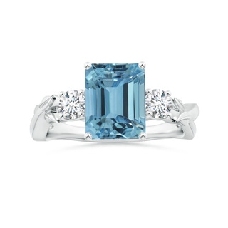 Emerald Cut AAA Aquamarine